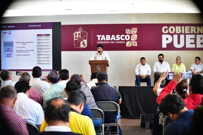 Construcción de viviendas en Tabasco hará justicia social