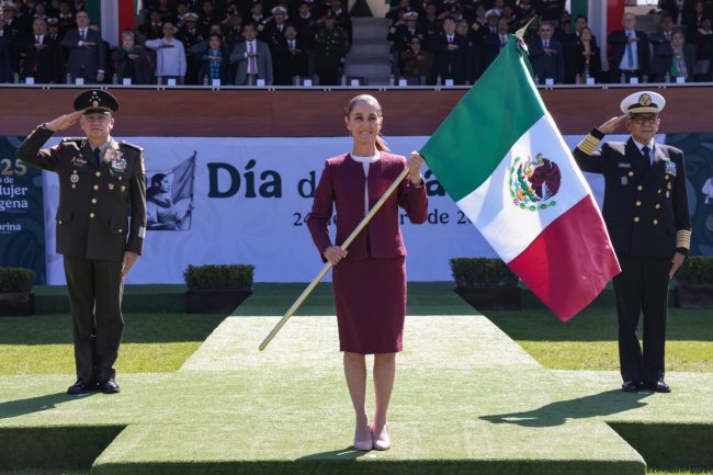 Con la 4T a México se le respeta: Sheinbaum