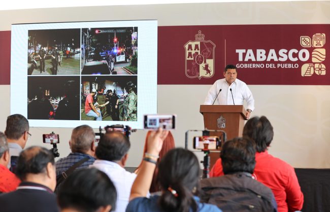 Inicia Tabasco una nueva etapa en seguridad: May