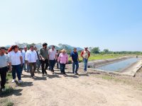Supervisa Javier May avances de rehabilitación de la Piscifactoría