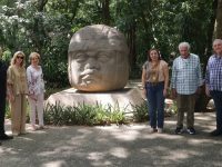 Visita Felipe González el Parque Museo La Venta 