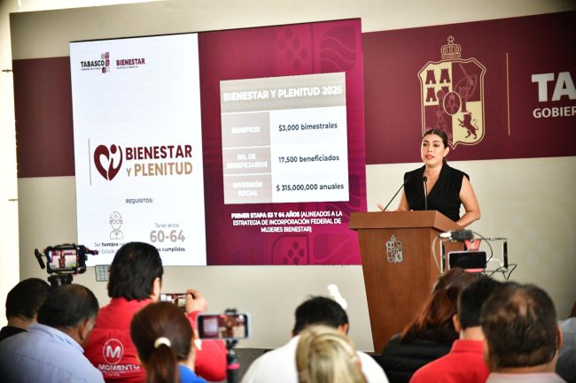 Inicia el 17 febrero el pago del primer bimestre de la pensión a los hombres de 63 y 64 años