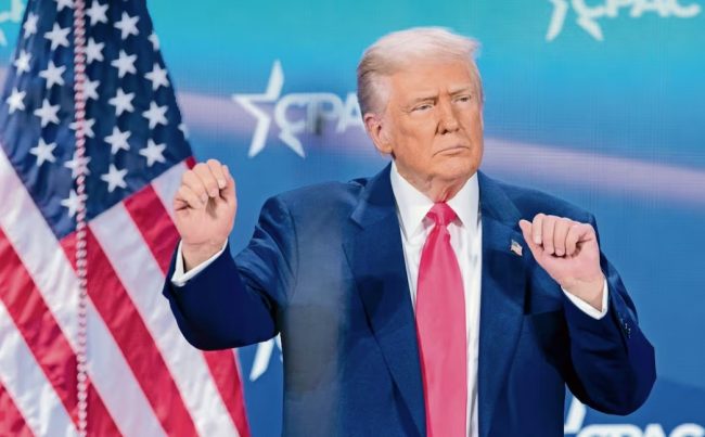 Los aranceles contra México y Canadá”, dice Trump; “van todos el 2 de abril”