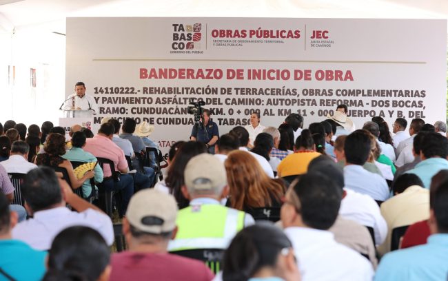 Entrega May primer paquete de obras 