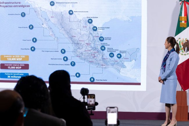 122 mil 600 mdp para proyectos de infraestructura hídrica
