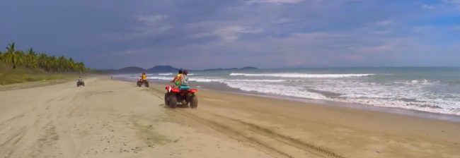 Restringirán tránsito de cuatrimotos en las playas