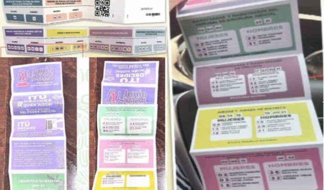 Ordena INE abstenerse de distribuir acordeones para la elección judicial