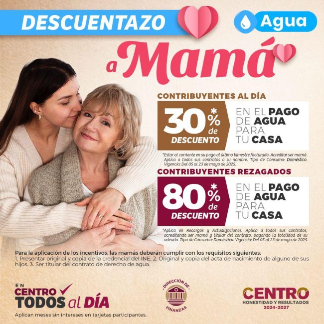 Descuentos a las madres