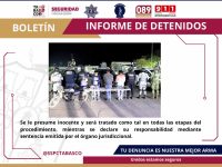 Detienen a tres presuntos generadores de violencia 