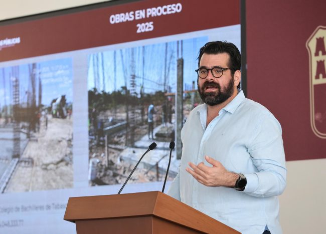 Invierten 2 mil 134 mdp en obra pública, en primer semestre del año