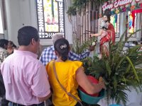Se desborda la pasión y fe católica a  San Juan Bautista en Villa Jalupa 