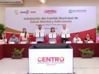 Instala Gobierno de Centro el Comité Municipal de Salud Mental y Adicciones