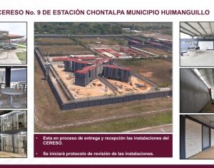 Arrancan protocolos de seguridad en nuevo Cereso