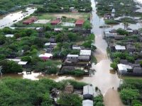 Se desborda río Tehuantepec en Oaxaca tras paso de “Erick”