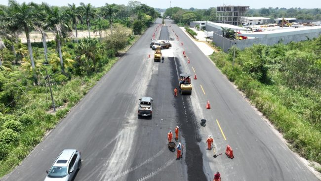 A buen ritmo modernización de la vía corta Reforma-Dos Bocas