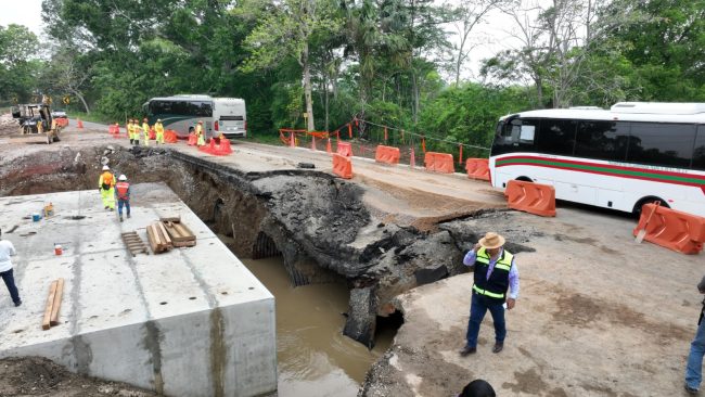 Impulsan obras para evitar afectaciones por lluvias 