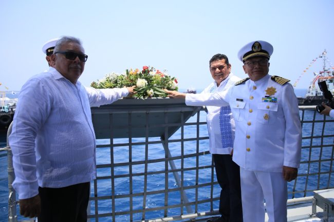 El bien común de México y de Tabasco es la principal tarea de la Marina