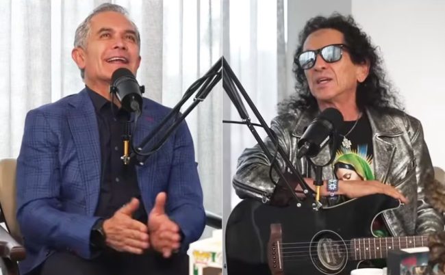 Alex Lora presenta canción en el podcast de Miguel Ángel Mancera