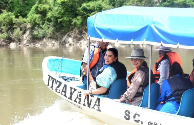 Diputados pasean por el Tren Maya y el Cañón del Usumacinta