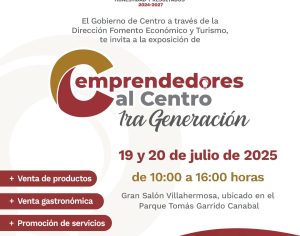 Invitan a la Exposición de Emprendedores al Centro