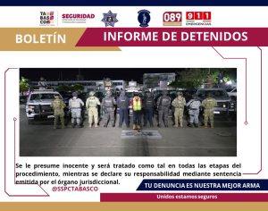 Detiene la SSPC a masculino por delitos de portación de arma de fuego y contra la salud
